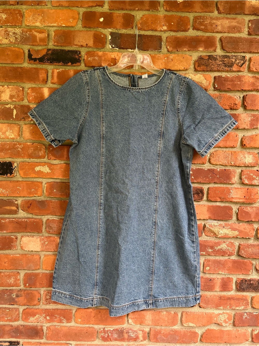 Old Navy Short-Sleeve Denim Mini Dress